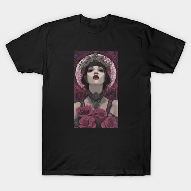 Goth Queen T-Shirt by DarkSideRunners